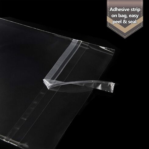 Golden State Art, Pack of 100, Acid-Free 5 1/4 X 7 1/8 inches Crystal Clear Sleeves Storage Bags for 5x7 Photo Framing Mats Mattes in Kuwait