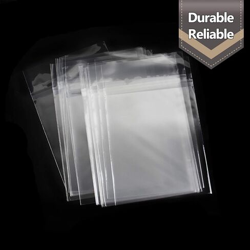 Golden State Art, Pack of 100, Acid-Free 5 1/4 X 7 1/8 inches Crystal Clear Sleeves Storage Bags for 5x7 Photo Framing Mats Mattes in Kuwait