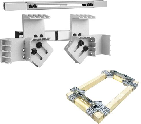 Aluminum Framing Spacing Tool Set - Adjustable 12-16 on Center framing Tool and 16-24in Stud Spacing, Stud Framing Tool for Walls, Roofs, Floors or Ladders Stud Layout Tools in Saudi Arabia