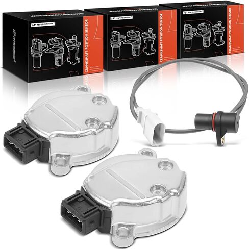 A-Premium 3-PC Engine Camshaft Crankshaft Position Sensor Compatible with Volkswagen Passat 2000-2005 & Audi A4 2000-2006, A4 Quattro 2000-2004, 1.8L, Replace# 071957147, 078906433A in Kuwait