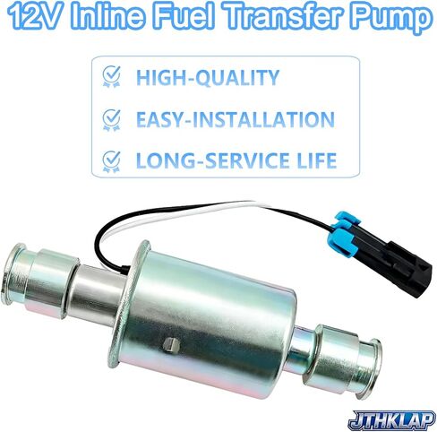 3579025C1 12V Inline Fuel Transfer Pump Compatible with 2000-2003 Navistar International DT466E DT530E HEUI Engine - 4000 7000 8000 Prostar Models Replace 480234 4333-3579025C1 in Saudi Arabia