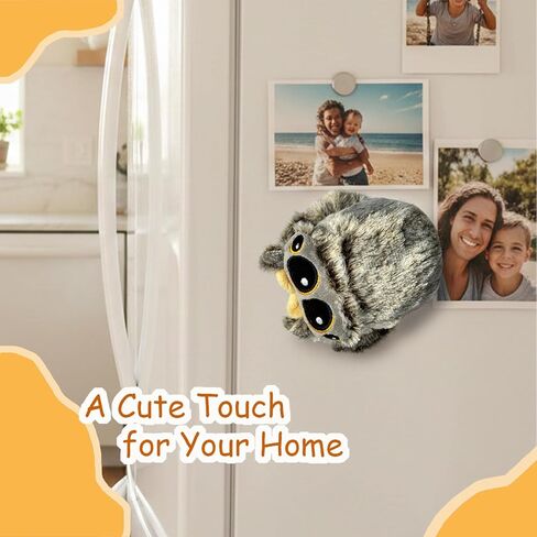Magnetic Spider Plush, 4.33'' Cute Mini Jumping Spider Plushie, Soft Stuffed Animal for Kids & Decorations in Saudi Arabia