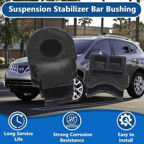 K201298 Suspension Stabilizer Bar Bushing Replacement for Nissan Rogue 2008-2013, Rogue Select 2014-2015, Rogue Sport 2017-2020 – Replacement for 54613JG03A / 54613JG03B in Saudi Arabia