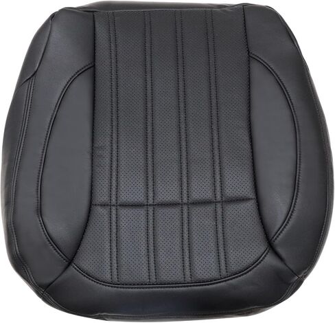 GXARTS Driver and Passenger Side Bottom Replacement Perforated Leather Seat Cover Black Compatible with Mercedes Benz GL350 GL450 2013 2014 2015 2016 in Kuwait