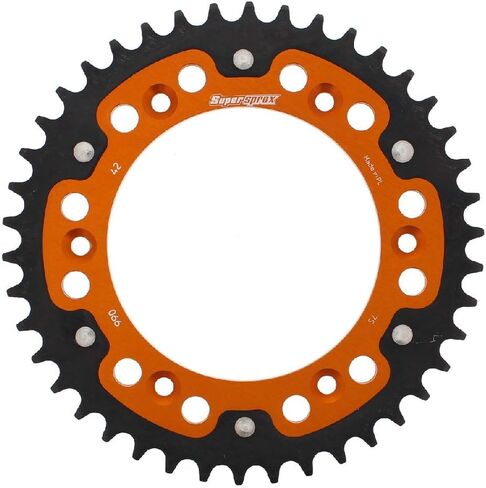 Supersprox RST-990-42-ORG Orange Stealth Sprocket in Kuwait