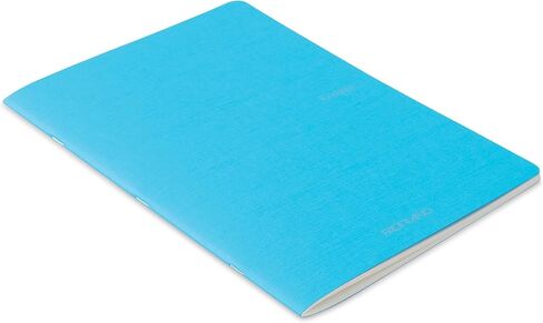 Fabriano EcoQua Notebook, 5.83" x 8.27", A5, Blank, 40 Sheets, Turquoise in Kuwait