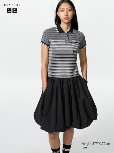 Uniqlo مخطط قميص بولو صغير in Kuwait
