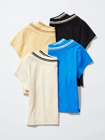 تي شيرت برقبة قارب من Uniqlo in Kuwait