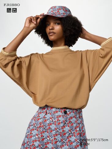 تي شيرت Uniqlo SUPIMA® قطن كبير الحجم | كم قصير in Kuwait