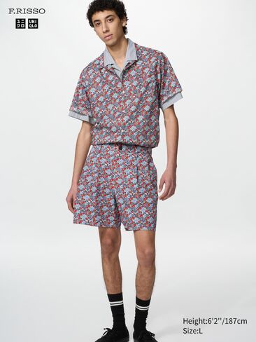 Uniqlo شورت مطوي | 6" | زهرة in Kuwait