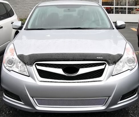 APS Compatible with Subaru Legacy 2010-2012 Lower Bumper Stainless Steel Chrome Mesh Front Grill Grille Insert S18-T60867I in Kuwait
