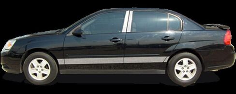 QAA Is Compatible With 2013-2013 Chevrolet Malibu 2 Piece Stainless Front Grille Accent Trim, 1.75" Width X 13" Length SG53105 in Saudi Arabia
