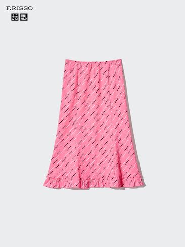 Uniqlo Flare Long Skirt | Print in Kuwait