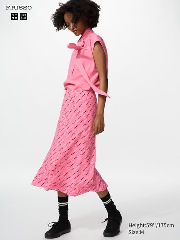 Uniqlo Flare Long Skirt | Print in Kuwait