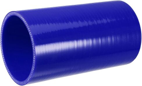 3 "ID 6" طول 4-Ply عززت ارتفاع درجة الحرارة مقرنة مستقيمة سيليكون المخفض خرطوم أزرق للسيارة المبرد مدخل الأنابيب مادة متينة in Kuwait