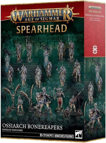 ورشة الألعاب Warhammer: Age of Sigmar - رأس الحربة Ossiarch Bonereapers - كافالوس فانجارد in Kuwait