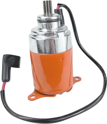 محرك بدء GY6 125cc 150cc مع سلك متوافق مع محركات رباعية الأشواط 152QMI 157QMJ سكوتر الدراجة ATV Go-Kart (برتقالي) in Kuwait