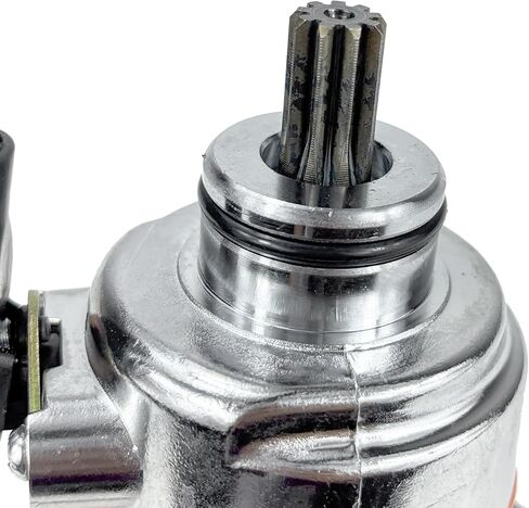 محرك بدء GY6 125cc 150cc مع سلك متوافق مع محركات رباعية الأشواط 152QMI 157QMJ سكوتر الدراجة ATV Go-Kart (برتقالي) in Kuwait