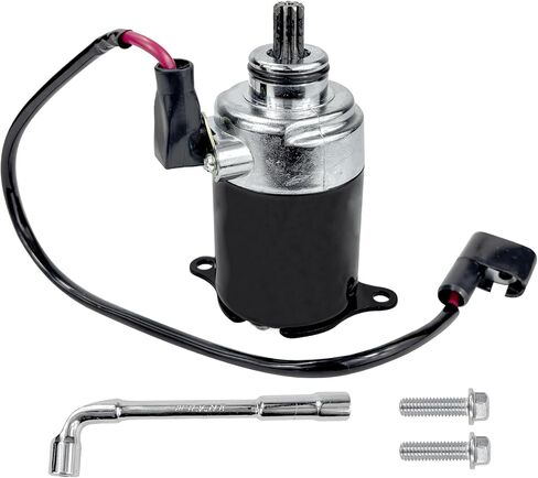 محرك بدء GY6 125cc 150cc مع سلك متوافق مع محركات رباعية الأشواط 152QMI 157QMJ سكوتر الدراجة ATV Go-Kart (برتقالي) in Kuwait