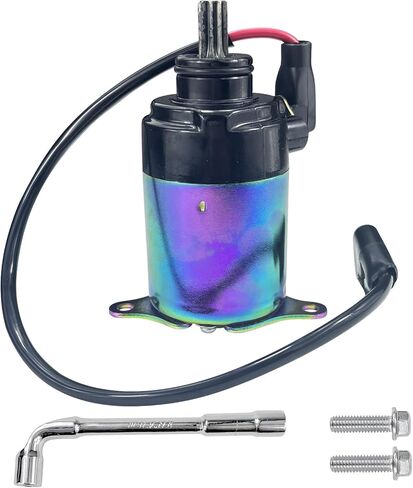 محرك بدء GY6 125cc 150cc مع سلك متوافق مع محركات رباعية الأشواط 152QMI 157QMJ سكوتر الدراجة ATV Go-Kart (برتقالي) in Kuwait