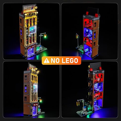 LIGHTAILING Led Light for Lego-76342 Spider-Man vs. Mysterio: The Daily-Bugle - Easy Install, Hidden Wiring, Home Decor & Gift-Ready (Model Not Included) in Kuwait