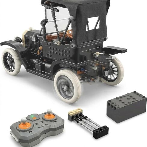Remote Controller Motor Power Pack Compatible with Lego 11376 Ford T Model – with Battery Box – Upgrade Kit Only, Model Not Included in Saudi Arabia