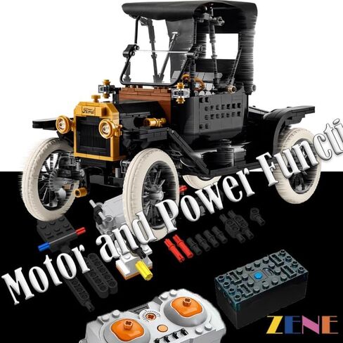 Remote Controller Motor Power Pack Compatible with Lego 11376 Ford T Model – with Battery Box – Upgrade Kit Only, Model Not Included in Saudi Arabia