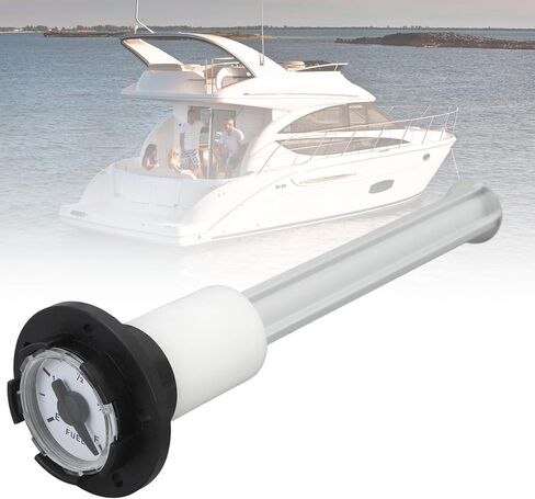 Fuel Cap with Gauge 300mm, Universal Mechanical Fuel Gauge Gas Cap Replacement for Boat, Car, Truck, ATV, UTV, Agricultural Vehicle in Saudi Arabia