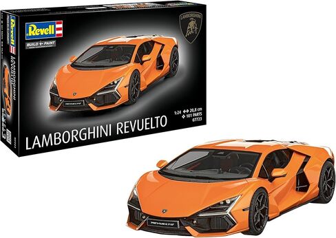 Revell 07723 Lamborghini Revuelto 1:24 Scale Unbuilt/Unpainted Plastic Model Kit - The Successor of The Aventador is Equipped with a Hybrid Drive – for The First time in The History of Lamborghini in Kuwait