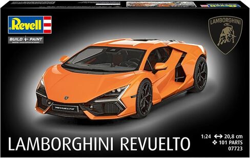 Revell 07723 Lamborghini Revuelto 1:24 Scale Unbuilt/Unpainted Plastic Model Kit - The Successor of The Aventador is Equipped with a Hybrid Drive – for The First time in The History of Lamborghini in Kuwait