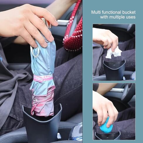 Car Umbrella Holder, Waterproof Leak-Proof Storage Container, Umbrella Holder for Catching Water & Organizing Interior, Universal for Most Cars in Saudi Arabia