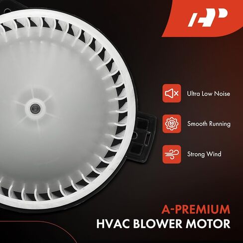 محرك منفاخ سخان HVAC ممتاز ومجموعة مقاومة متوافقة مع مركبات Ford & Lincoln - Edge 2007-2014، MKX 2007-2015 - أمامي، استبدال # 68048905AB، 79310STXA01، مجموعة من قطعتين in Kuwait