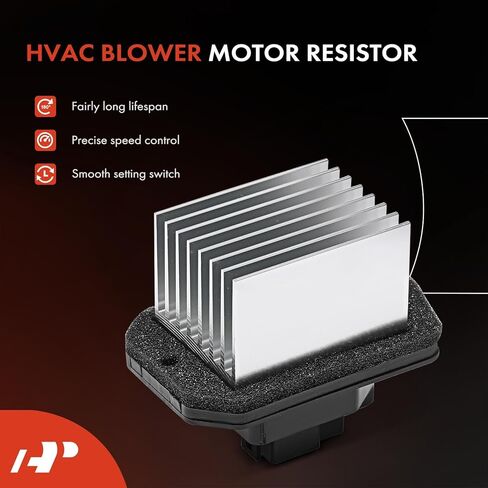 محرك منفاخ سخان HVAC ممتاز ومجموعة مقاومة متوافقة مع مركبات Ford & Lincoln - Edge 2007-2014، MKX 2007-2015 - أمامي، استبدال # 68048905AB، 79310STXA01، مجموعة من قطعتين in Kuwait