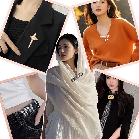 15 Set Pant Waist Tightener, Adjustable Pant Clips Waist Tightener Buttons Pins for Loose Jeans Waist Tightener for Pants Women in Saudi Arabia