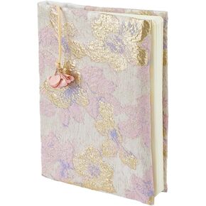 SUPERFINDINGS Hand Cloth Book Cover A5 Paperback Book Cover Protector Fabric Notebook Sleeve Protector Books Covers with Flower Pattern for Textbook Notebook Record Books Protective in Kuwait