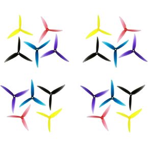 20 PCS 5.1 Inch Propellers FPV Drone, 3-Blade Props for Cinelifter FPV Drones in Saudi Arabia