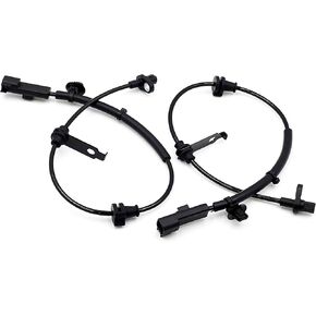 2Pcs Rear Left and Right ABS Wheel Speed Sensor Compatible with Ford 14-15 Edge 14-18 Fusion Replacement for Lincoln 16-18 MKX MKZ FWD without Automated Parking System Replaces DG9Z2C190J in Kuwait