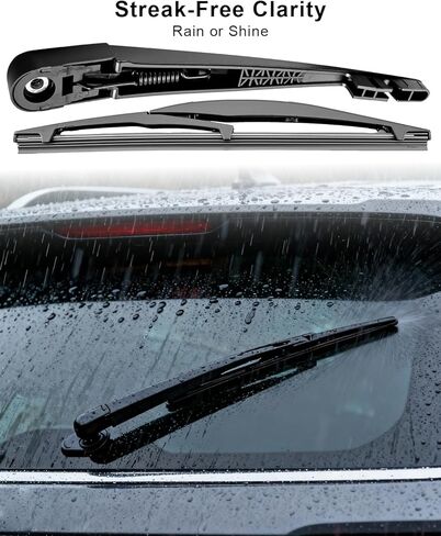 Rear Wiper Arm and 10 Inch Blade Kit Fit for Jeep Grand Cherokee L 2021-2025 Altitude Laredo Limited Overland Summit, Liftgate Rear Wiper Set Replace 68670856AA 68505550AA 68505554AA in Kuwait