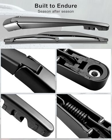 Rear Wiper Arm and 10 Inch Blade Kit Fit for Jeep Grand Cherokee L 2021-2025 Altitude Laredo Limited Overland Summit, Liftgate Rear Wiper Set Replace 68670856AA 68505550AA 68505554AA in Kuwait