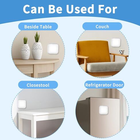 6 Pcs Door Stopper Wall Protector, Wall Shield Bumper Guard from Door Knobs,Soft and Transparent,Sturdy Self Adhesive,Washable Reusable Shock Absorbent Gel for Home Office (6) in Saudi Arabia