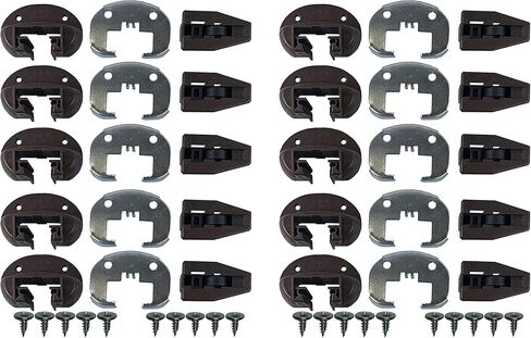 Lot of 10 Sets of Improved Commercial Style Kenlin Rite-Trak II Model #168(Drawer Stop with Roller) in Saudi Arabia