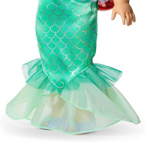 American Girl, Disney, Princess Ariel, 18-inch Doll, Red Wavy Hair, Aqua Eyes, Includes Accessories, Ages 6+ in Kuwait