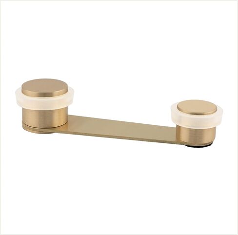 Black Adhesive Door Stopper |with 50mm Thick Door Retainer | Black Rubber | Includes Screw + Plug | Mod. I-164 |EVI in Saudi Arabia