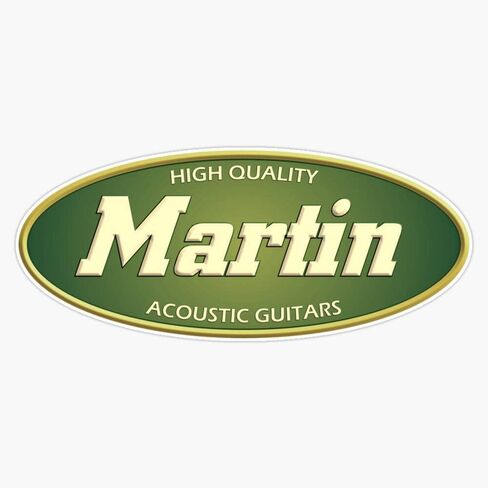 High Quality Martin Acoustic Guitars Vinyl Waterproof Sticker Decal Car Laptop Wall Window Bumper Sticker 5" in Kuwait