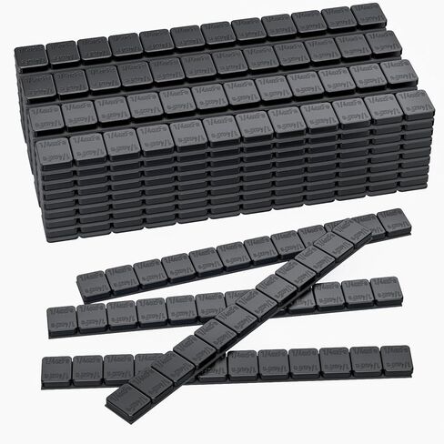 Sposuit Adhesive Stick on Wheel Weights - 1/4oz, 0.25oz, 240pcs, Grey, Applicable to Cars, Trucks, SUVs, Motorcycles, Low Profile, Car Model, Easy to Peel & Low Profile 60oz/Box, U.S. OEM Quality in Saudi Arabia