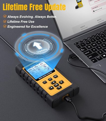 OBD2 Scanner for Porsche, OM817 Full System Diagnostic Tool, 10 Popular Reset Services, Read&Clear Codes, Auto VIN, Battery Test, One-Key I/M Readiness, No Subscriptions Lifetime Update in Saudi Arabia