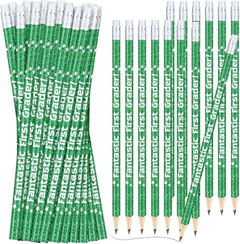 Engrowtic 24 Pcs First Graders Pencils Graduation Gift Bulk Fantastic First Grader Pencils Classroom Gift Bag Stuff for Grade 1st Kids Students End of Years Back to School Classroom Present in Kuwait