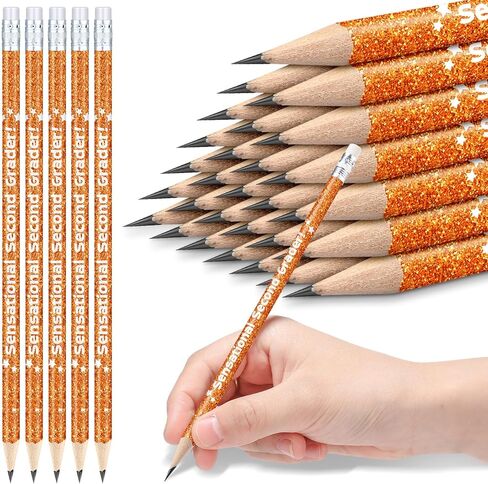 Engrowtic 24 Pcs First Graders Pencils Graduation Gift Bulk Fantastic First Grader Pencils Classroom Gift Bag Stuff for Grade 1st Kids Students End of Years Back to School Classroom Present in Kuwait
