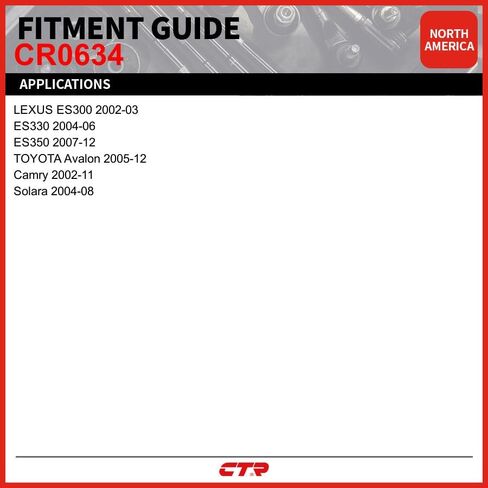 CTR CR0634 [OE Supplier] Front Inner Tie Rod End Compatible with LEXUS, TOYOTA Vehicles - Replaces 4550309280, 45503-09230, 45503-09420, 45503-39225, 45503-39275, EV420, EV800085 in Kuwait