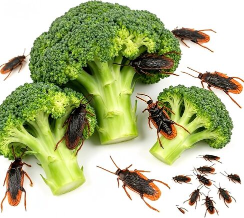 5pcs Realistic Fake Cockroaches for Halloween Prank, Home Decor, Party Props in Saudi Arabia